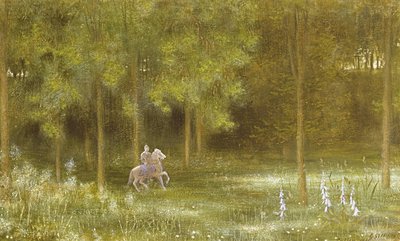 Knight in a Landscape by Edward Clifford